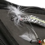 Large Capacity Fishing Lure Case Fishing Bag Lure Wallet Spinner Spoon Bait Storage Carrying Case Metal 1