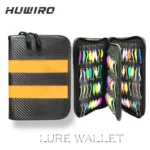 Large Capacity Fishing Lure Case Fishing Bag Lure Wallet Spinner Spoon Bait Storage Carrying Case Metal