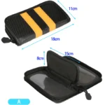 Large Capacity Fishing Lure Case Fishing Bag Lure Wallet Spinner Spoon Bait Storage Carrying Case Metal 2