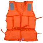 Lightweight Adult Nylon Foam Swimming Size With Sos Sport Durable Water Life Jacket Supplies Adjustable Life 1