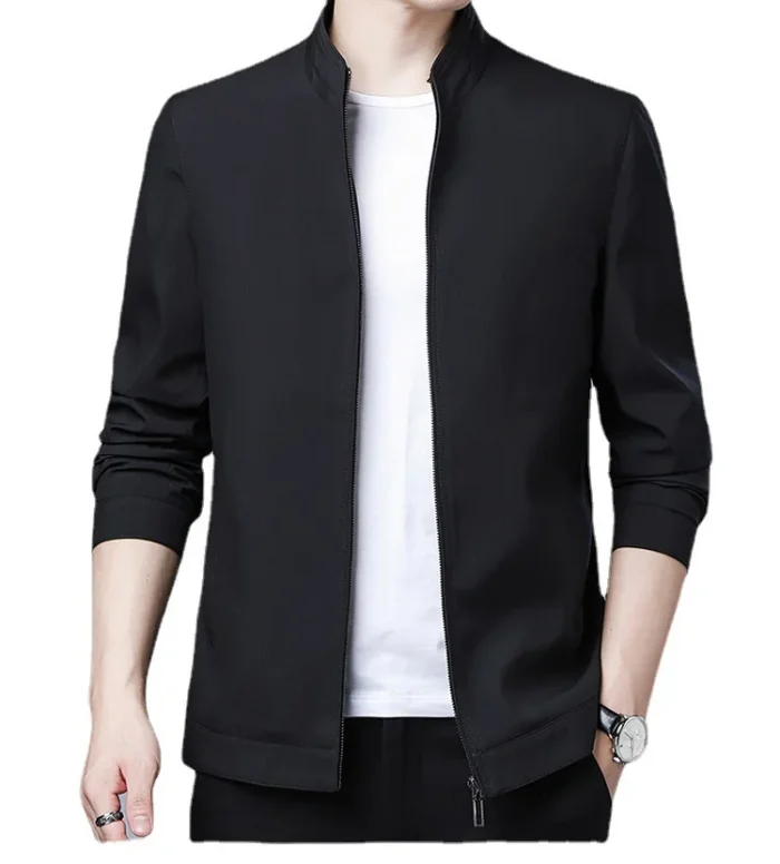 Mantlconx Newest Thin Men S Jacket Men Spring Autumn Business Jacket S Coat Male Casual Outerwear 3