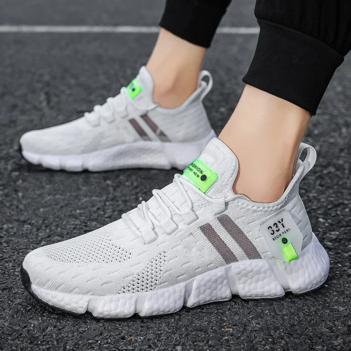 Men Casual Shoes Breathable Mesh Platform Sneakers High Quality Comfortable Women Shoe Soft Tenis Feminino Sneakers 4