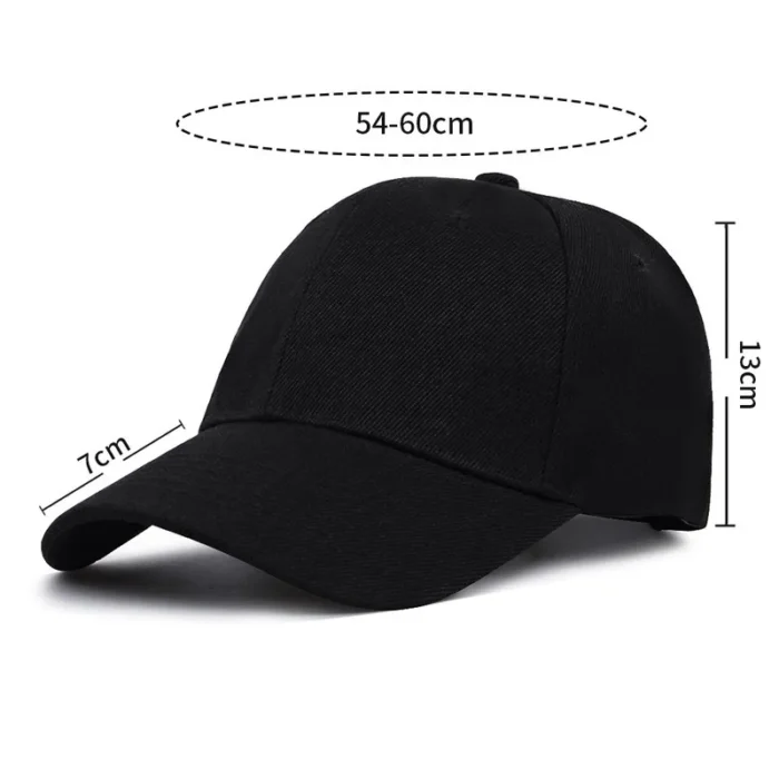 Men Women Multiple Colour Baseball Cap Peaked Cap Solid Color Adjustable Unisex Spring Summer Dad Hat 5