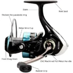 Metal Spool Spinning Fishing Reel Ac1000 6000 Series Fishing Wheel Reels 5 2 1 Fishing Tackle 4