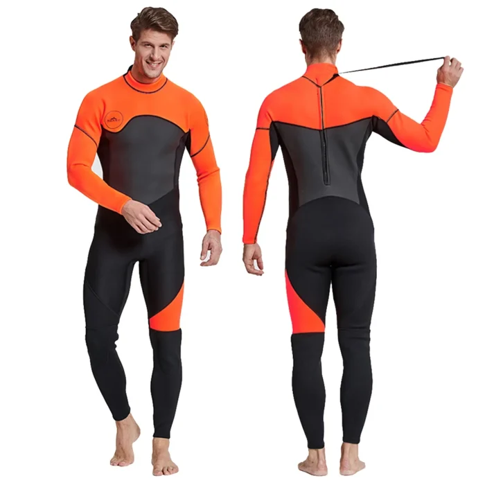 Neoprene 3mm Wetsuit Windsurf Men Underwater Fishing Scuba Diving Spearfishing Swimming Kitesurf Surf Clothes Wet Suit