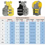 Neoprene Life Jacket For Men Women Surfing Life Vest Adult Buoyancy Float Suit For Fishing Sailing 5