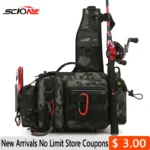 New Fishing Tackle Bag Single Shoulder Crossbody Tactical Bags Waist Pack Fish Lures Gear Utility Storage 5