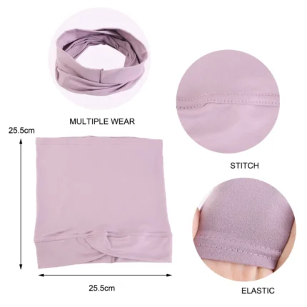 New Muslim Women Inner Cap Forehead Cross Hijab Tube Caps Stretch Islamic Under Scarf Women S 1