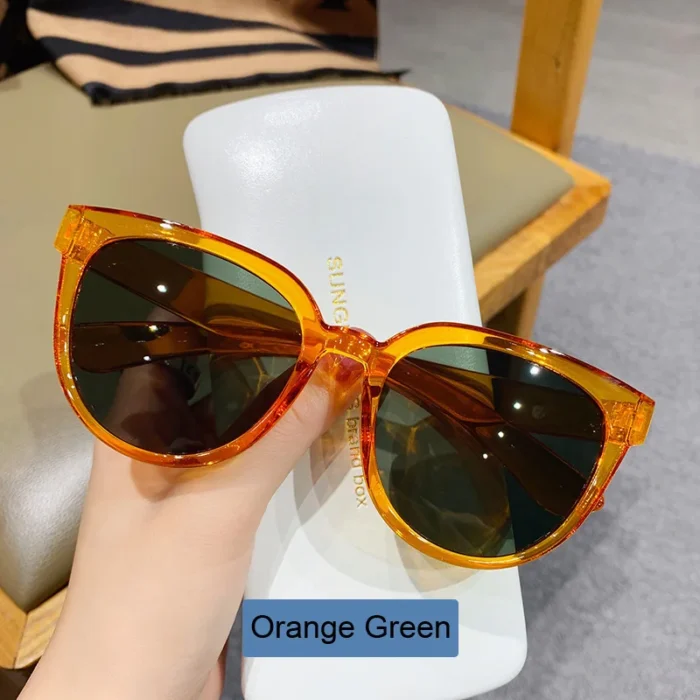 New Vintage Cat Eye Sunglasses For Woman Fashion Brand Retro Sun Glasses Ladies Classic Outdoor Shades 3