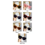 New Vintage Cat Eye Sunglasses For Woman Fashion Brand Retro Sun Glasses Ladies Classic Outdoor Shades 5
