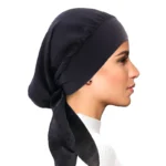 New Women Muslim Hijab Cancer Chemo Cap Turban Beanie Islamic Head Wrap Long Tail Ruffle Pre