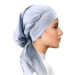 New Women Muslim Hijab Cancer Chemo Cap Turban Beanie Islamic Head Wrap Long Tail Ruffle Pre 3