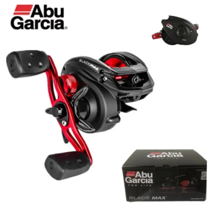 Original Abu Garcia Black Max3 Right Left Hand Baitcasting Fishing Reel 5bb 6 4 1 202g 1