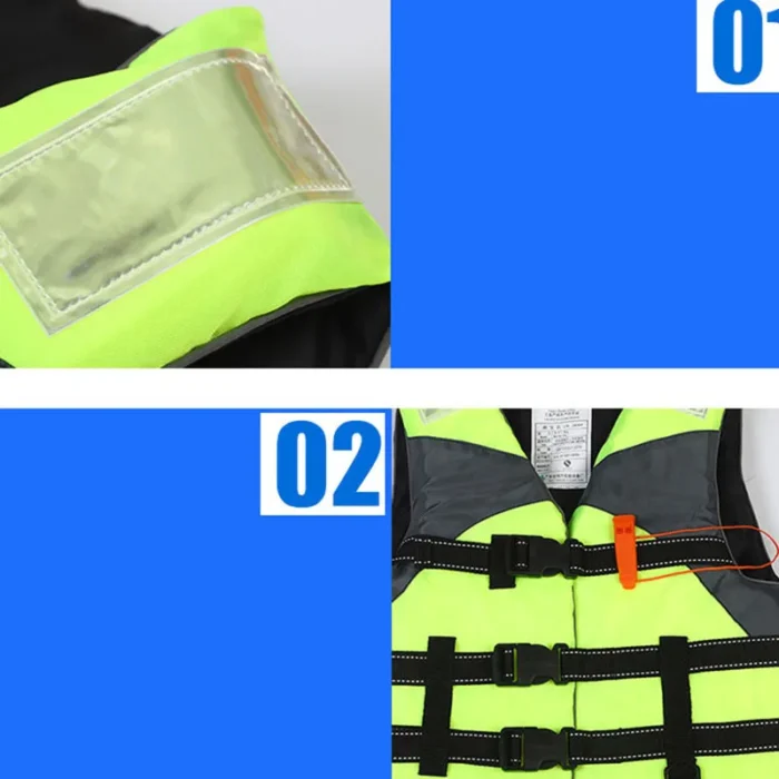 Oulylan Outdoor Adult Safety Swimming Boating Life Vest Puddle Jumper Polyester Ski Drifting Water Sports Man 3