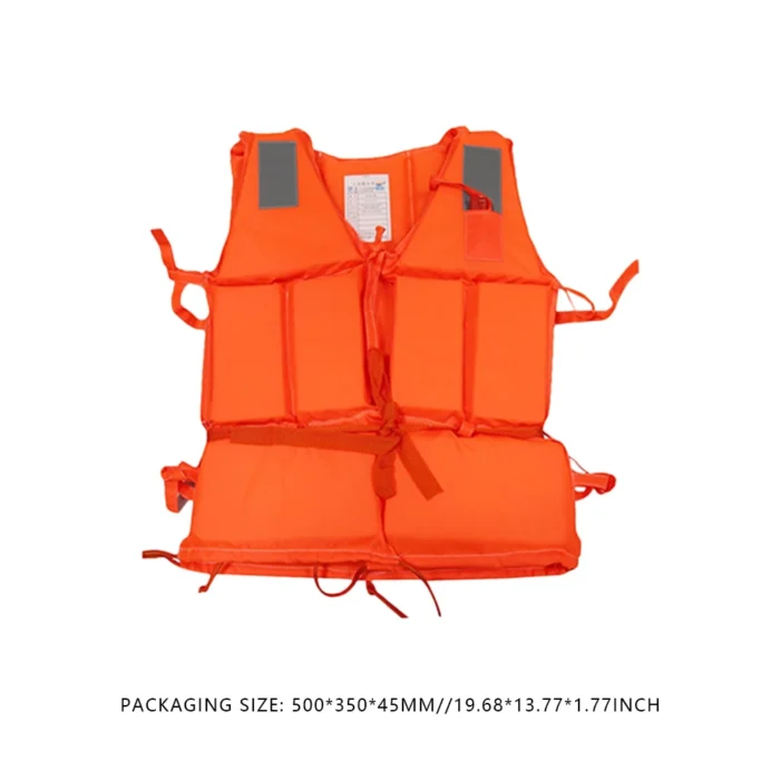 Oxford Drifting Life Vest Adjustable With Whistle Water Sports Life Jacket Oxford Buoyancy Survival Suit Outdoor 5