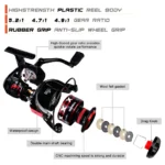 Proberos Spinning Reel 9 23kg Max Drag Fishing Reel 1000 8000 Series Cnc Mechine Fishing Wheel 2