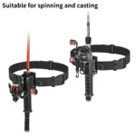 Portable Rod Holder Fishing Gear Accessory With Adjustable Waist Fishing Rod Insertion Device Fishing Accessories Tool 9