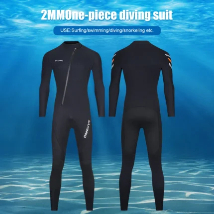 Premium Wetsuit Men Scuba Diving Suit Thermal Warm Full Suit Swimming Surfing Kayaking Swimwear Neoprene Nylon 1