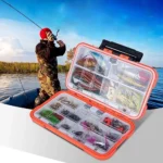 S M L Fishing Tackle Box With Removeable Dividers Waterproof Case For Fishing Lures Bait Gadget