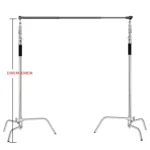 Sh 2m 3m Telescopic Rod Telescopic Crossbar Suitable For Backstand Stand Adjustable Lamp Holders C Stand 1