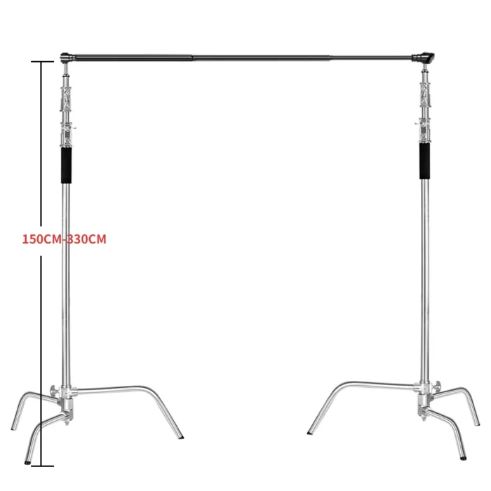 Sh 2m 3m Telescopic Rod Telescopic Crossbar Suitable For Backstand Stand Adjustable Lamp Holders C Stand 1