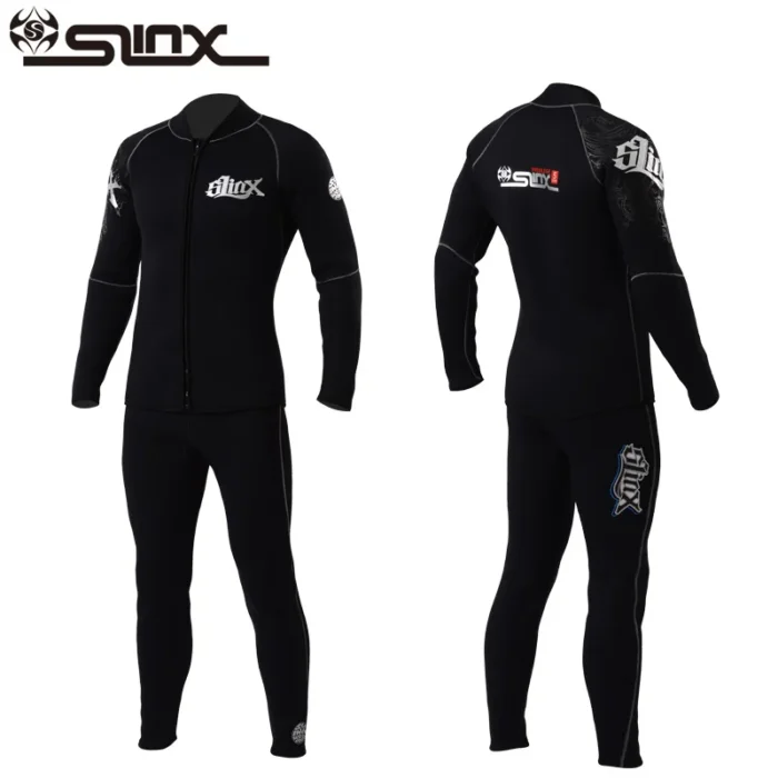 Slinx Unisex 3 5mm Neoprene Jacket Fleece Lining Wetsuit Kite Surfing Windsurfing Swimwear Boating Scuba Keep 1