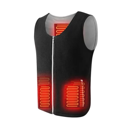 Smart Usb Charging Electric Self Heating Vest For Men Women Thickness Camping Cycling Hiking Ski Heating