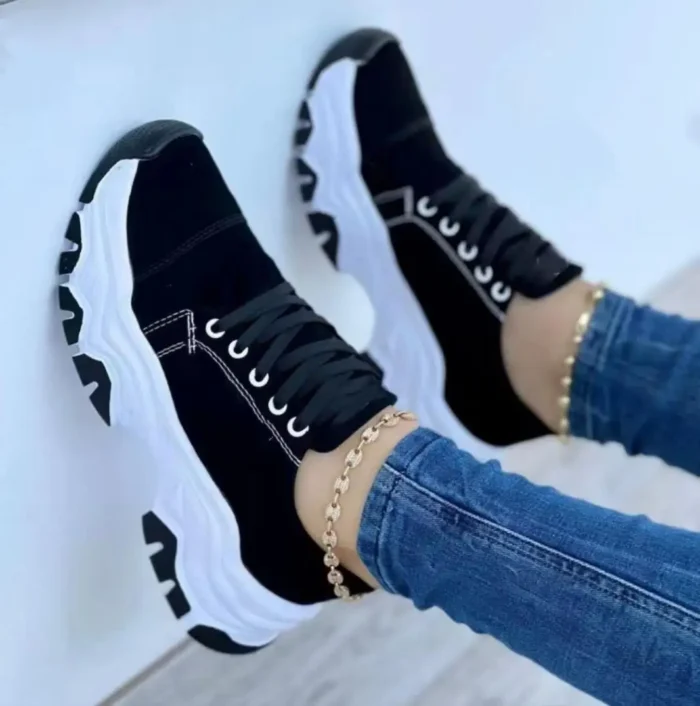 Sneakers Women Shoes 2023 New Pattern Canvas Shoe Casual Women Sport Shoes Flat Lace Up Adult 4