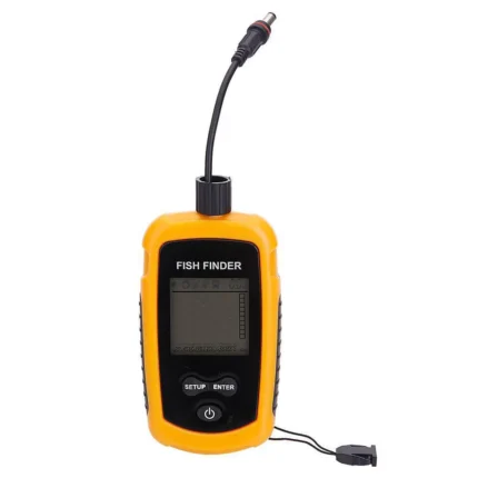 Sonar Fish Finder Lcd Display Wired Fishfinder For Night Fishing Depth Detection Range 0 6 100m 1