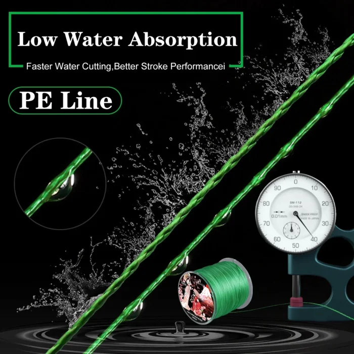 Sougayilang Braided Fishing Line X8 100 300 Drag 22 88lb Multifilament Japanese Pe Line For Bass 2