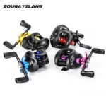 Sougayilang New Baitcasting Fishing Reel 7 2 1 High Speed Gear Ratio Max Drag 8kg Casting 1