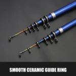 Telescopic Fishing Rod Light Carbon Cast Rod 1 5m 3m Outdoor Fishing Tool Accessories For Night 3