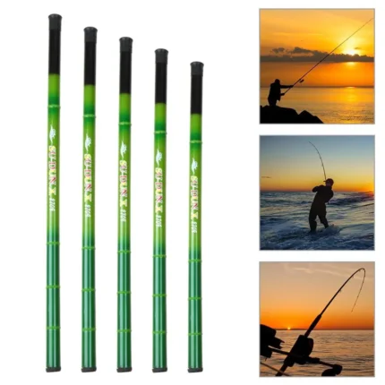 Ultralight Telescopic Fishing Rod Travel Stream Lake Hand Pole Carp Feeder Portable Fishing Rods Tackle Superhard