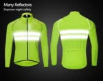 Wosawe Men Cycling Windbreaker Mtb Bicycle Long Sleeve Coat Water Resistant Outdoor Sport Jersey Bike Jacket 3