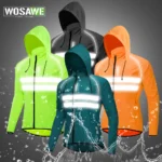 Wosawe Ultralight Men S Cycling Windbreaker Reflective Jacket Windproof Water Resistant Mtb Road Bicycle Long Jersey