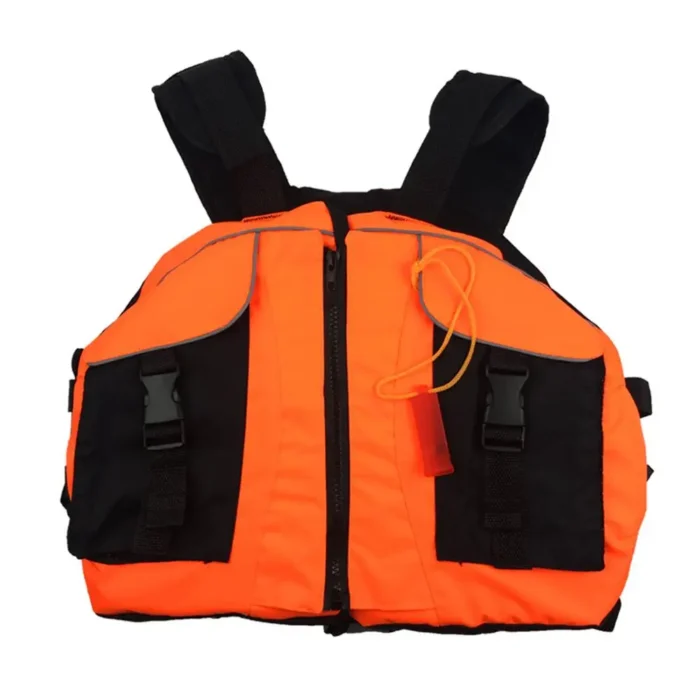 Water Sports Life Vest Oxford Cloth Canoe Kayak Inflatable Boat Raft Safety Life Jacket Buoyancy Swimwear 1