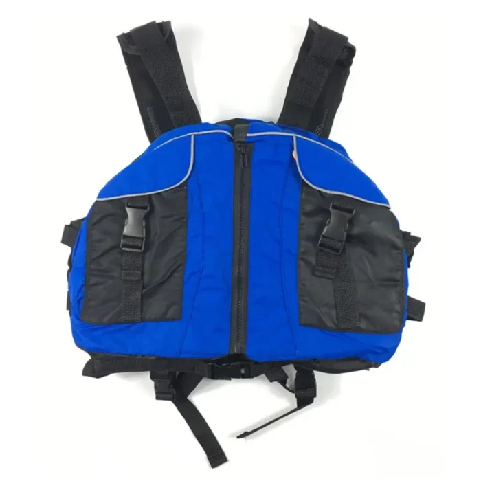 Water Sports Life Vest Oxford Cloth Canoe Kayak Inflatable Boat Raft Safety Life Jacket Buoyancy Swimwear 4