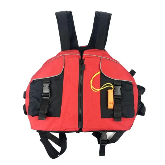 Water Sports Life Vest Oxford Cloth Canoe Kayak Inflatable Boat Raft Safety Life Jacket Buoyancy Swimwear