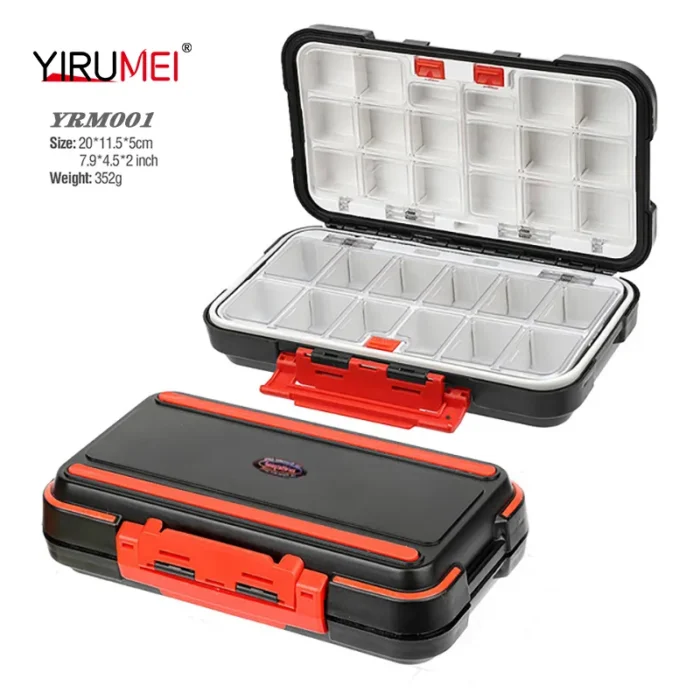 Waterproof Fishing Tackle Box Fishing Accessories Tool Storage Box Fish Hook Lure Fake Bait Boxes For