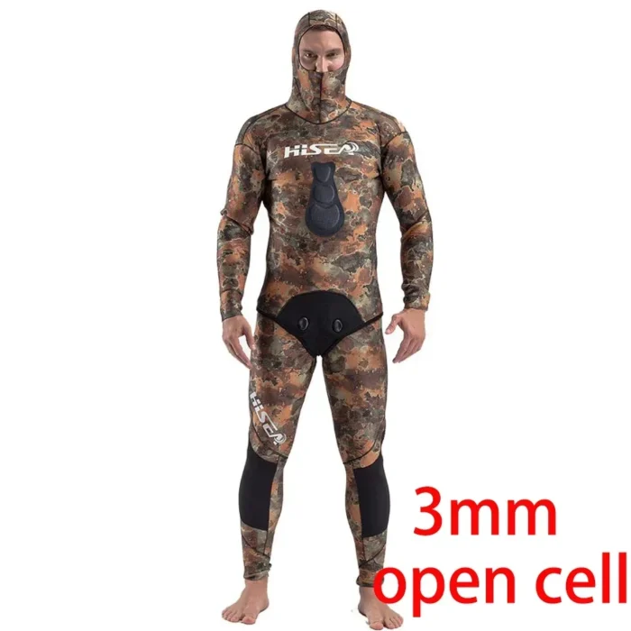 Wetsuits Men Spearfishing Suit Diving 3mm Open Cell Wetsuit Yamamoto Wet Neoprene Camouflage 1