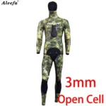 Wetsuits Men Spearfishing Suit Diving 3mm Open Cell Wetsuit Yamamoto Wet Neoprene Camouflage