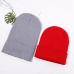 Winter Hats For Woman New Beanies Knitted Fluorescent Cute Hat Girls Autumn Female Beanie Caps Warmer 5