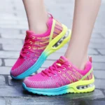 Women Shoes Running Shoes For Women Outdoor Elastic Jogging Sneakers Air Cushion Sports Shoes Tennis 2