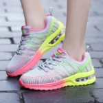 Women Shoes Running Shoes For Women Outdoor Elastic Jogging Sneakers Air Cushion Sports Shoes Tennis 3