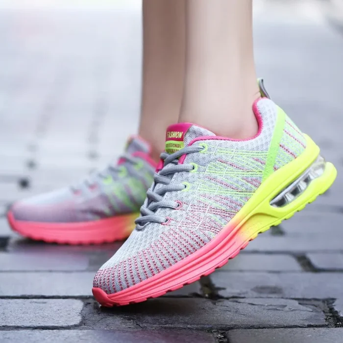 Women Shoes Running Shoes For Women Outdoor Elastic Jogging Sneakers Air Cushion Sports Shoes Tennis 4