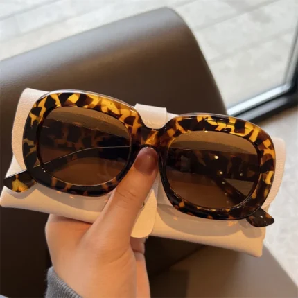 Women Sunglasses 2022 Vintage Ladies Irregular Square Sun Glasses Men Women Uv Protection Outdoor Shades Eyewear 1