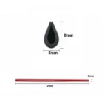10pcs 20cm Car Air Conditioner Vent Outlet Trim Strip U Shape Pvc Colorful Shiny Car Trim 5.webp