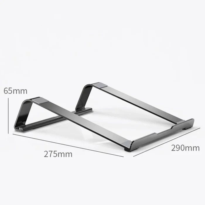 11 17 Inch Aluminum Alloy Laptop Stand Portable Notebook Stand Base Holder For Macbook Non Slip 4.webp