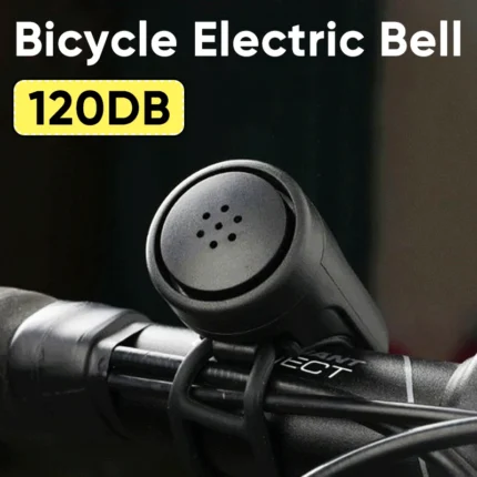 120db Bike Bell Rings Electronic Loud Horn Usb Recharged Warning Safety Horn Mtb Handlebar Alarm Ring.webp