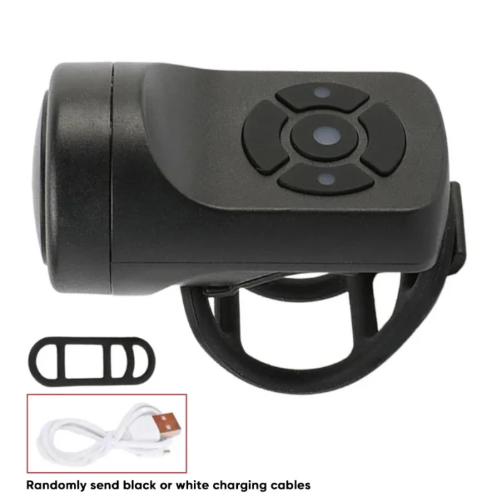 120db Bike Bell Rings Electronic Loud Horn Usb Recharged Warning Safety Horn Mtb Handlebar Alarm Ring 5.webp